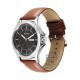 Titan Trendsetters 1870SL05 Black Dial Leather Strap Quartz Men's Watch