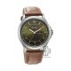 Titan Marhaba 1870SL08 Green Dial Leather Strap Quartz Men's Watch