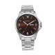 Titan Trendsetters 1870SM02 Brown Dial Stainless Steel Strap Quartz Men's Watch