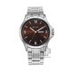 Titan Trendsetters 1870SM02 Brown Dial Stainless Steel Strap Quartz Men's Watch