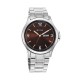 Titan Trendsetters 1870SM02 Brown Dial Stainless Steel Strap Quartz Men's Watch