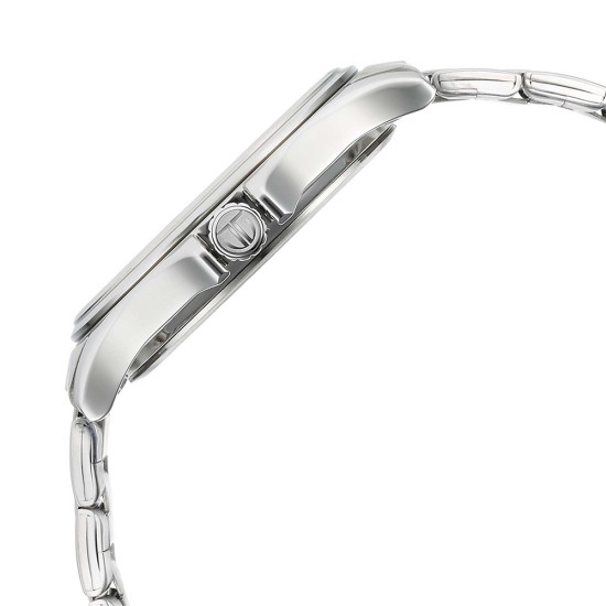 Titan Marhaba 1870SM05 Silver White Dial Stainless Steel Strap Quartz Men's Watch
