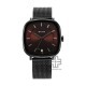 Titan Neo Curve 1885NM02 Brown Dial Stainless Steel Strap Quartz Men's Watch