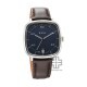 Titan Neo Curve 1885SL03 Blue Dial Leather Strap Quartz Men's Watch