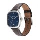 Titan Neo Curve 1885SL03 Blue Dial Leather Strap Quartz Men's Watch