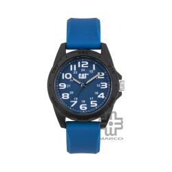 CAT 1B Special 1B-111-26-612 Blue Silicone Band Analog Watch | 10 ATM | 40MM | 2Y Warranty