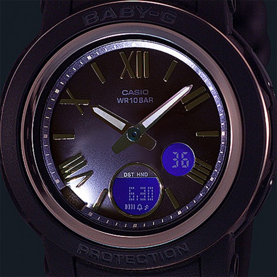 Casio Baby-G BGA-290-1A Black Resin Band Women Sports Watch