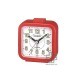 Casio TQ-141-4 Red Analog Desk Alarm Clock