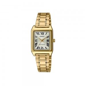 Casio General LTP-V007G-9B Gold Stainless Steel Band Women Watch
