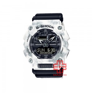 Casio G-Shock GA-900GC-7A White Resin Band Men Sports Watch