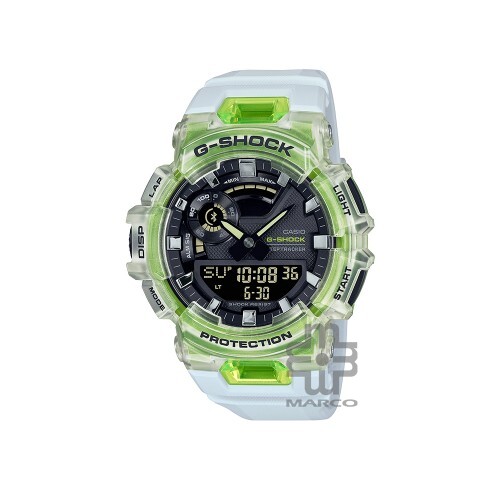 Casio G-Shock G-Squad Vital Bright Series GBA-900SM-7A9 White Resin Band Men Sports Watch