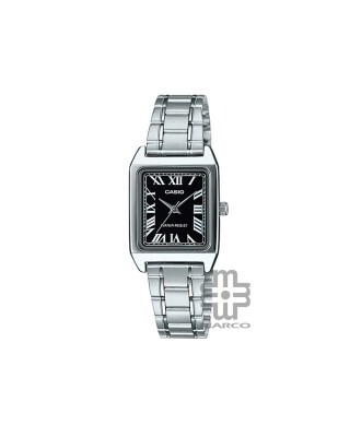 Casio General LTP-V007D-1B Silver Stainless Steel Band Women Watch