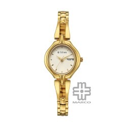 Titan Karishma 2345YM04 Champagne Dial Stainless Steel Strap Quartz Women's Watch