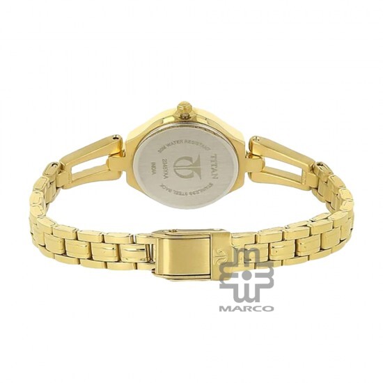 Titan Karishma 2345YM05 Silver Dial Stainless Steel Strap Quartz Women's Watch