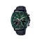 Casio Edifice EFV-600CL-3AV Black Leather Band Men Watch