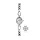 Titan Quartz 2455SM01 Silver Dial Metal Strap Quartz Women's Watch