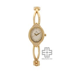 Titan Quartz 2468YM04 White Dial Metal Strap Quartz Women's Watch