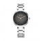 Titan Workwear 2480SM13 Black Dial Stainless Steel Strap Quartz Women's Watch