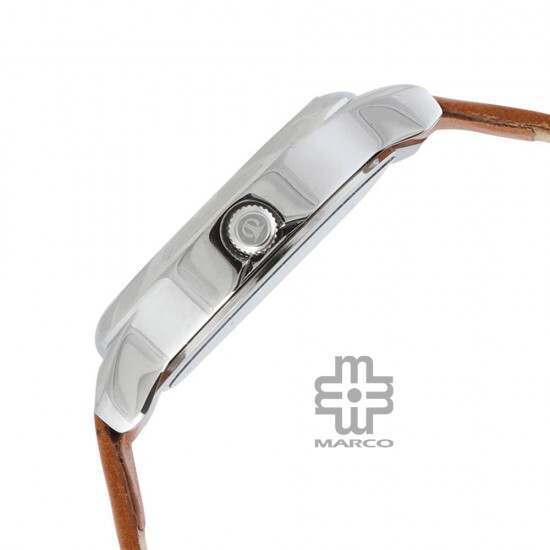 Titan Workwear 2481SL06 Silver Dial Leather Strap Quartz Women's Watch