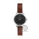 Titan Workwear 2481SL07 Black Dial Leather Strap Quartz Women's Watch