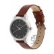 Titan Workwear 2481SL07 Black Dial Leather Strap Quartz Women's Watch
