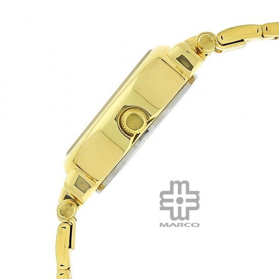 Titan Quartz 2535YM01 Champagne Dial Stainless Steel Strap Quartz Women's Watch