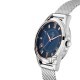 Titan Sparkle 2565SM02 Blue Dial Stainless Steel Mesh Strap Quartz Women's Watch