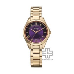 Titan Sparkle 2565WM06 Purple Dial Stainless Steel Strap Quartz Women's Watch