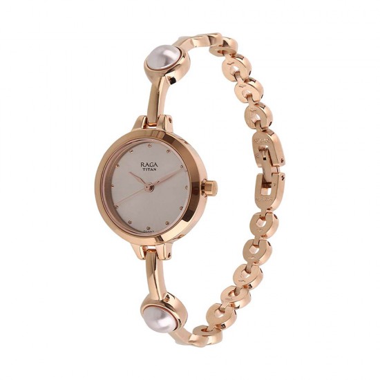 Titan Quartz 2576WM01 Grey Dial Metal Strap Quartz Women's Watch Titan Quartz 2576WM01 Grey Dial Metal Strap Quartz Women's Watch