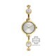 Titan Quartz 2576YM01 White Dial Metal Strap Quartz Women's Watch