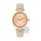Titan Raga Viva 2579WL01 Rose Gold Dial Leather Strap Quartz Women's Watch