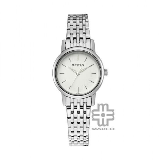 Titan Karishma 2593SM04 Silver Dial Metal Strap Quartz Women's Watch