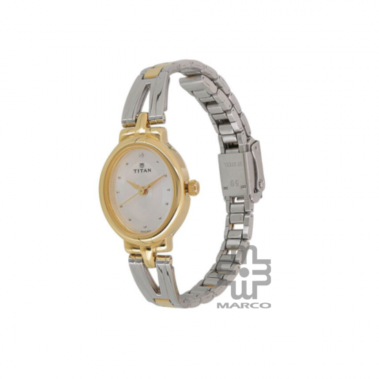 Titan Karishma 2594BM01 Silver Dial Stainless Steel Strap Quartz Women's Watch