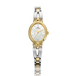 Titan Karishma 2594BM01 Silver Dial Stainless Steel Strap Quartz Women's Watch