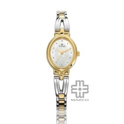 Titan Karishma 2594BM01 Silver Dial Stainless Steel Strap Quartz Women's Watch