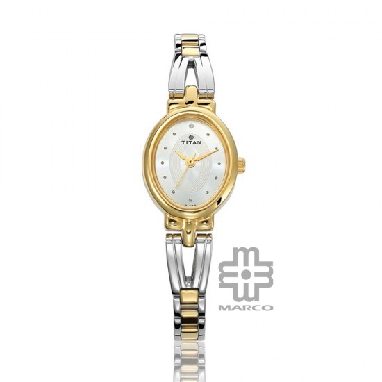 Titan Karishma 2594BM01 Silver Dial Stainless Steel Strap Quartz Women's Watch