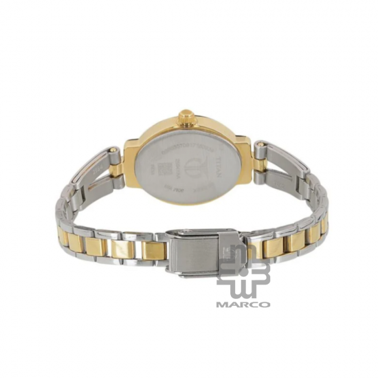Titan Karishma 2594BM01 Silver Dial Stainless Steel Strap Quartz Women's Watch