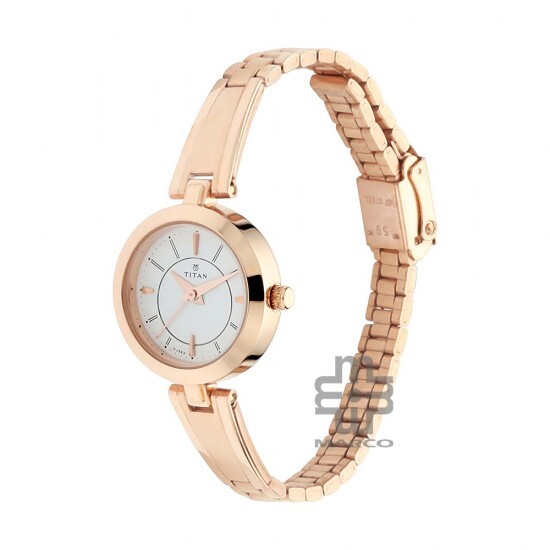 Titan Quartz 2598WM01 Silver Dial Metal Strap Women Watch Titan Quartz 2598WM01 Silver Dial Metal Strap Women Watch