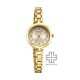 Titan Karishma 2598YM05 Gold Dial Stainless Steel Strap Quartz Women's Watch