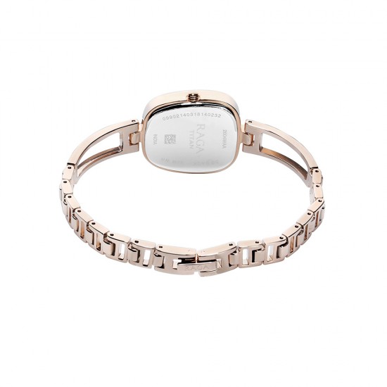 Titan Raga 2604WM01 Viva Grey Dial Metal Strap Quartz Women's Watch Titan Raga 2604WM01 Viva Grey Dial Metal Strap Quartz Women's Watch