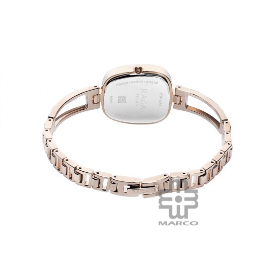 Titan Raga 2604WM01 Viva Grey Dial Metal Strap Quartz Women's Watch