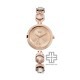 Titan Raga Viva 2606WM02 Rose Gold Dial Metal Strap Quartz Women's Watch
