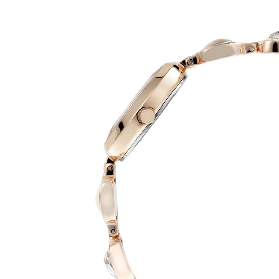 Titan Raga Viva 2606WM02 Rose Gold Dial Metal Strap Quartz Women's Watch Titan Raga Viva 2606WM02 Rose Gold Dial Metal Strap Quartz Women's Watch