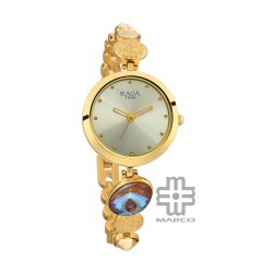 Titan Raga Moments of Joy 2606YM07 Mother of Pearl Dial Metal Strap Women's Watch