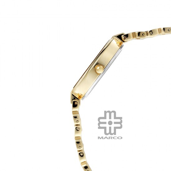 Titan Raga 2608YM01 Viva Champagne Dial Metal Strap Quartz Women's Watch