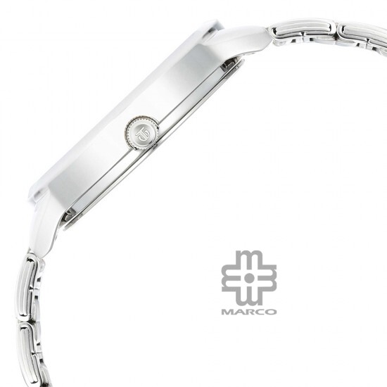 Titan Trendsetters 2617KM01 Silver White Dial Stainless Steel Strap Quartz Women's Watch
