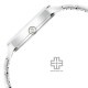 Titan Trendsetters 2617KM01 Silver White Dial Stainless Steel Strap Quartz Women's Watch