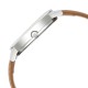 Titan Urban 2617SL07 Silver White Dial Leather Strap Quartz Women's Watch Titan Urban 2617SL07 Silver White Dial Leather Strap Quartz Women's Watch