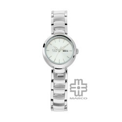 Titan Raga 2620SM01 Viva Silver Dial Metal Strap Quartz Women's Watch