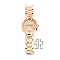 Titan Raga 2620WM01 Viva Rose Gold Dial Metal Strap Quartz Women's Watch